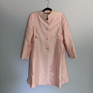 1960's Vintage Light Pink Overcoat - Malcolm Starr